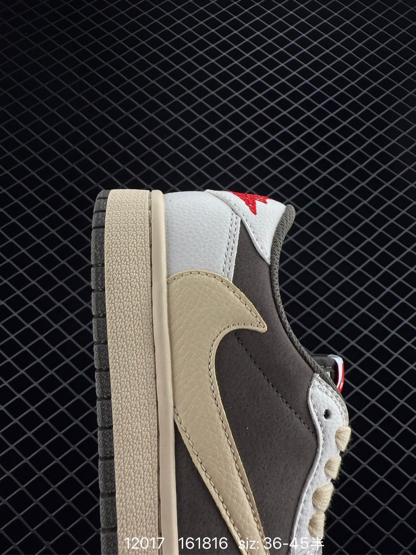 Travis Scott x Nike Air Jordan 1 Low Golf SP”Neutral Oliv”